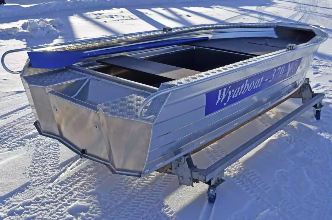 Алюминиевая лодка Wyatboat-370 Р FISH в Невинномысске