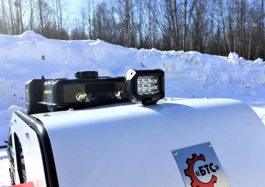 Мотобуксировщик БТС «STANDART PRO»  500/15 э/зап. LIFAN PRO(216 Ватт) в Невинномысске