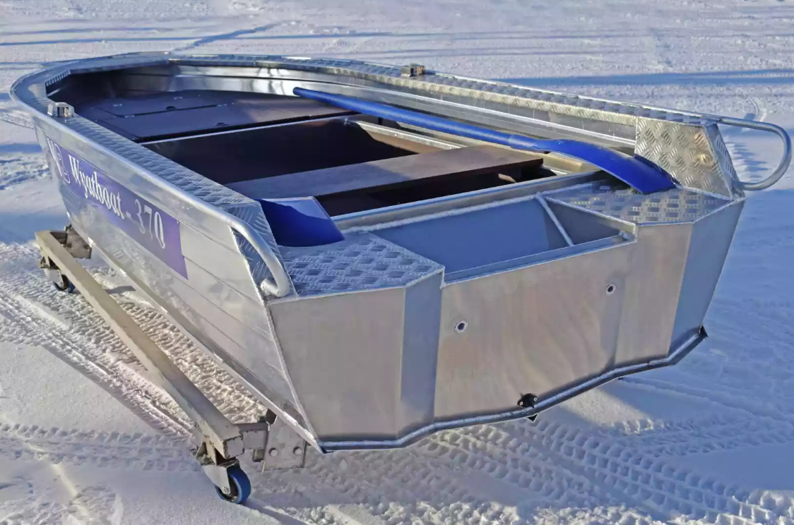 Алюминиевая лодка Wyatboat-370 Р FISH в Невинномысске