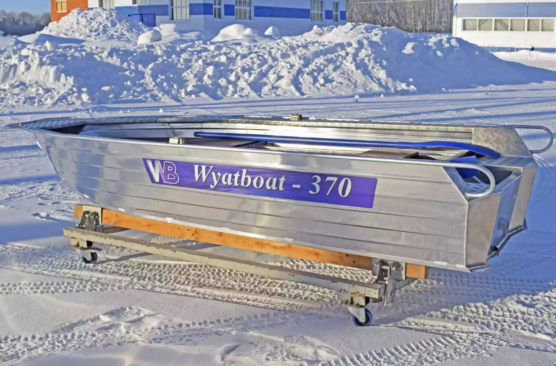 Алюминиевая лодка Wyatboat-370 Р FISH в Невинномысске