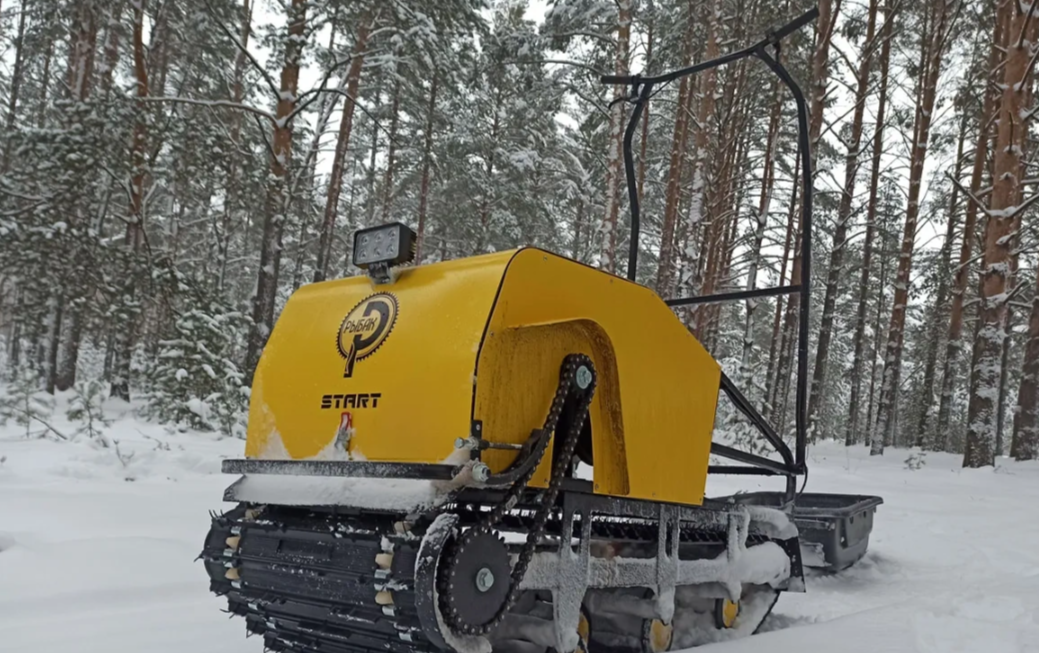 Мотобуксировщик РЫБАК СТАРТ Lifan 15 л.с. (металлический капот) в Невинномысске