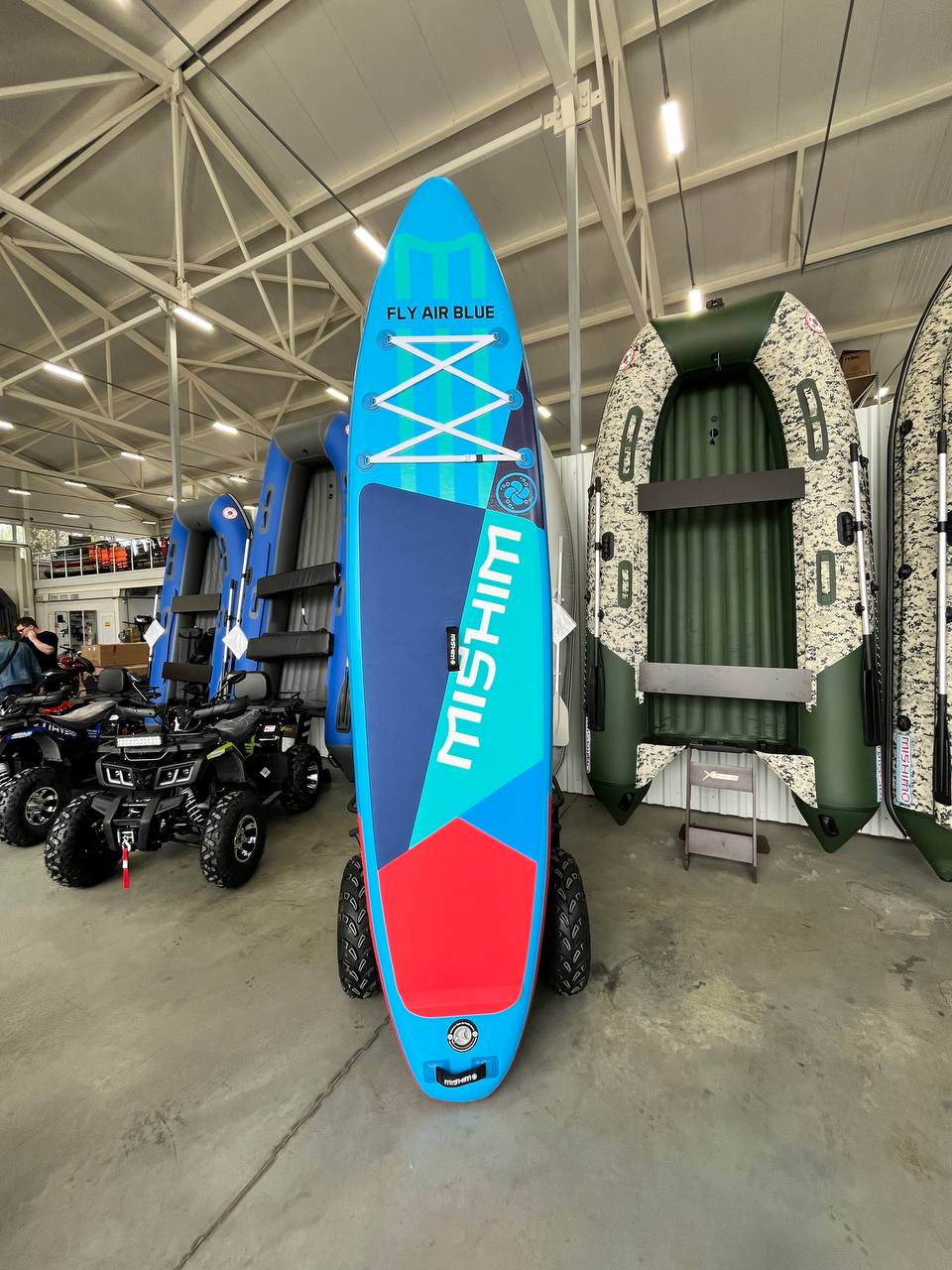 SUP (САП) Доска MISHIMO FLY AIR BLUE 10,8’ (330см) в Невинномысске