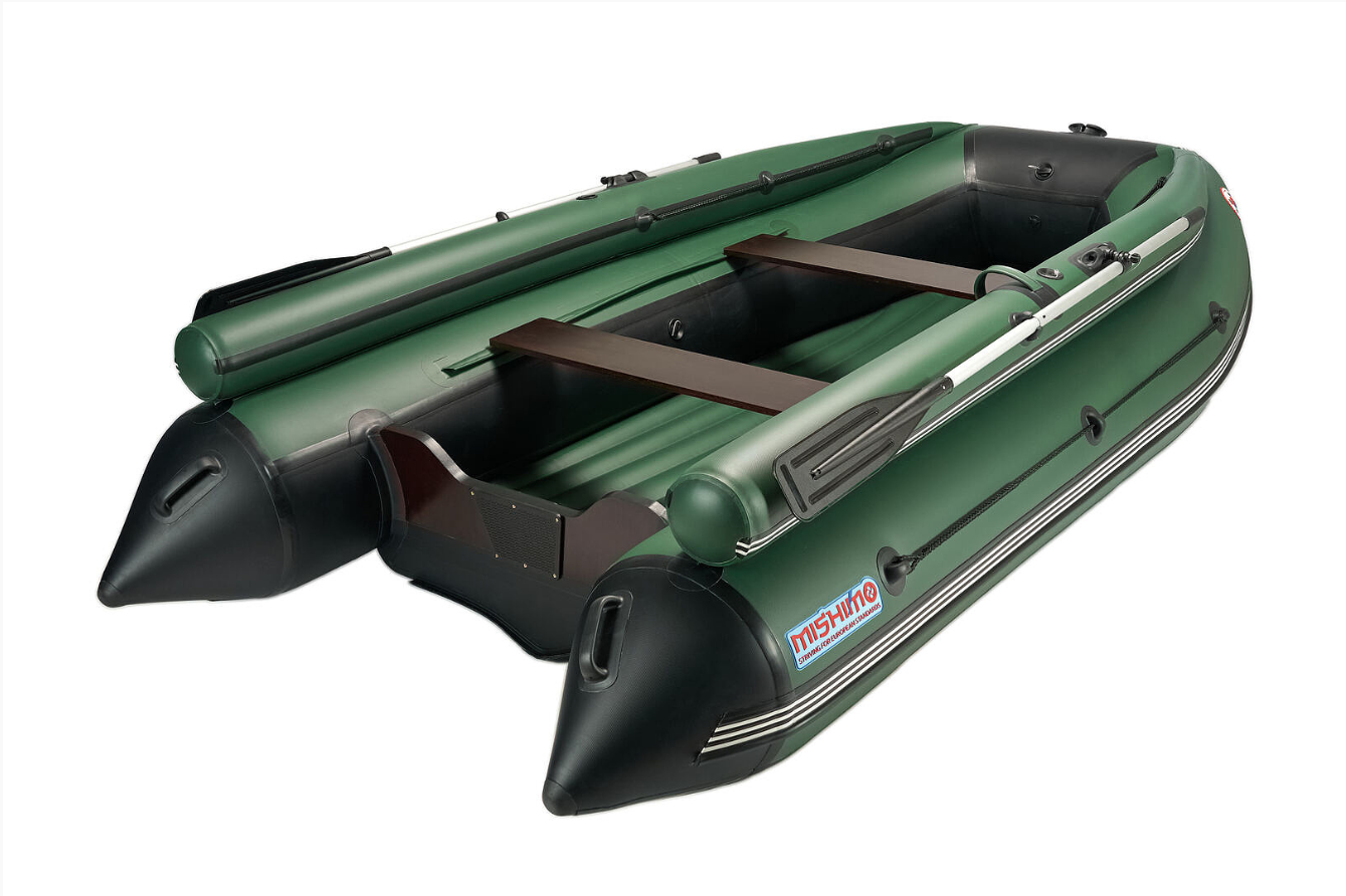 КОМПЛЕКТ ЛОДКА MISHIMO FAMILY LITE 370 + МОТОР MARLIN MP 9.9 AMHS PROLINE FORCE в Невинномысске