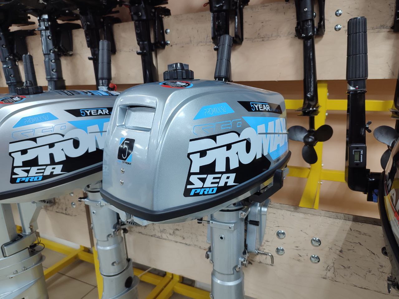Лодочный мотор PROMAX SP5FHS (внешний бак 12 л) в Невинномысске