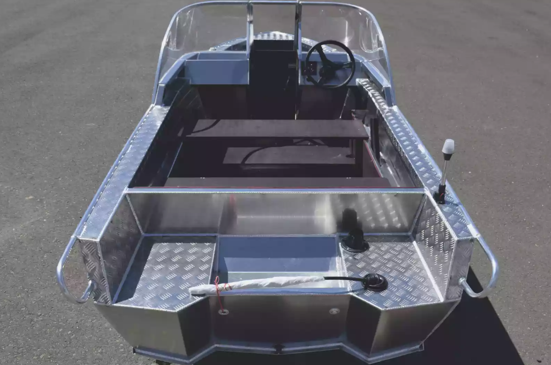 Алюминиевая лодка Wyatboat-390 DCM в Невинномысске