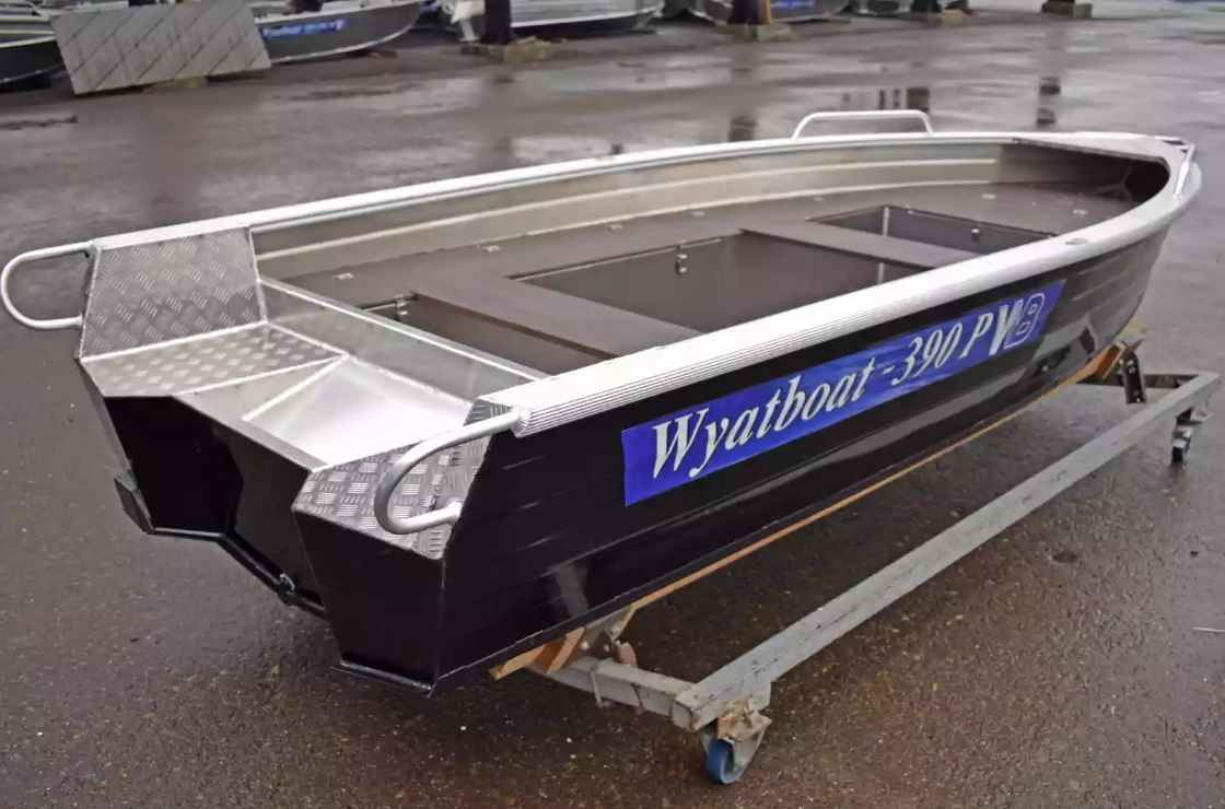 Алюминиевая лодка Wyatboat-390РМ в Невинномысске