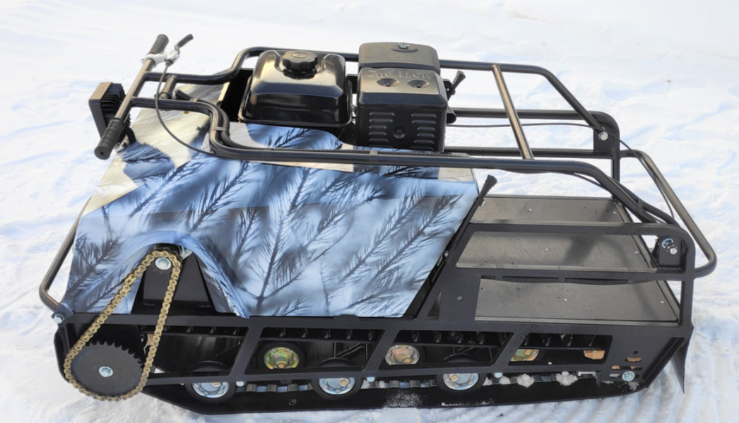 Мотобуксировщик Irondog (Железная собака) M500 15 Камуфляж Охотник в Невинномысске