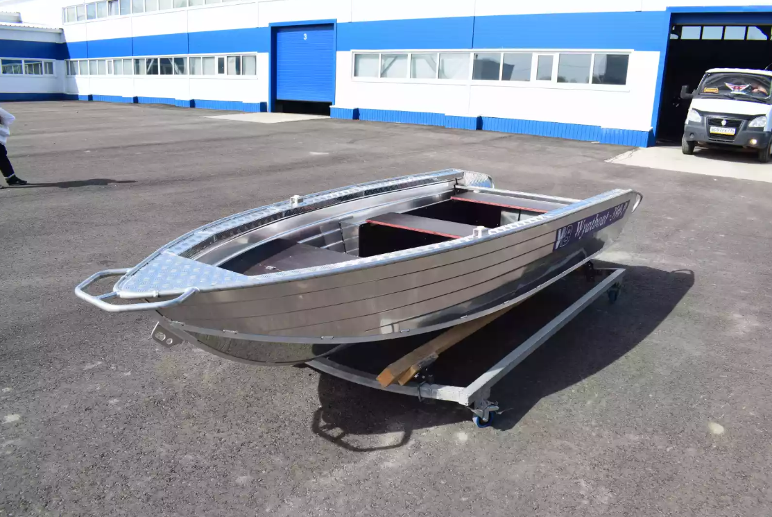Алюминиевая лодка Wyatboat-390 P в Невинномысске