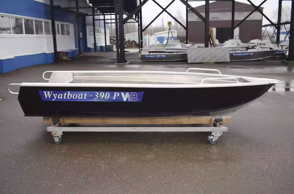 Алюминиевая лодка Wyatboat-390РМ в Невинномысске