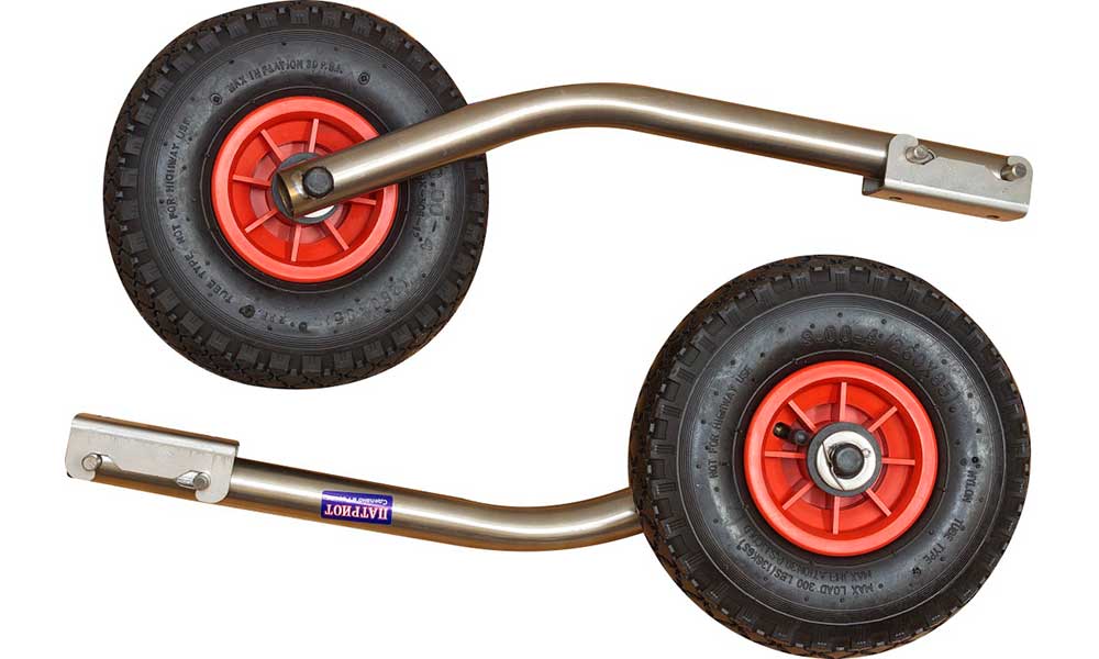 Транцевые колеса модульные удлиненные из нержавеющей стали в Невинномысске