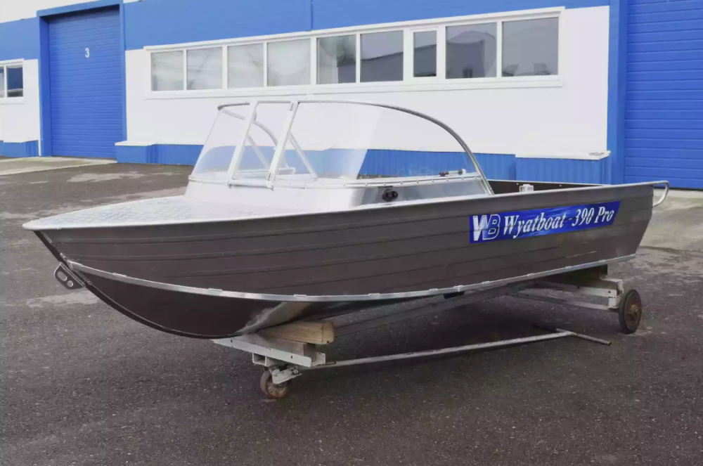 Алюминиевая лодка Wyatboat-390 Pro в Невинномысске