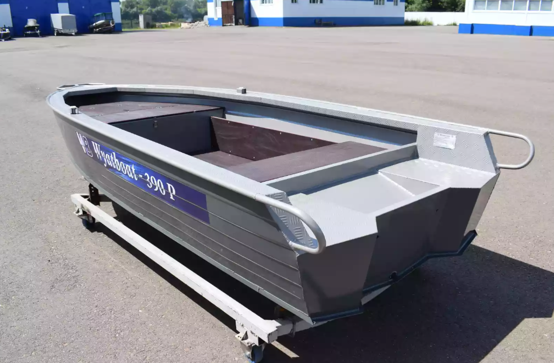 Алюминиевая лодка Wyatboat-390Р Fish в Невинномысске