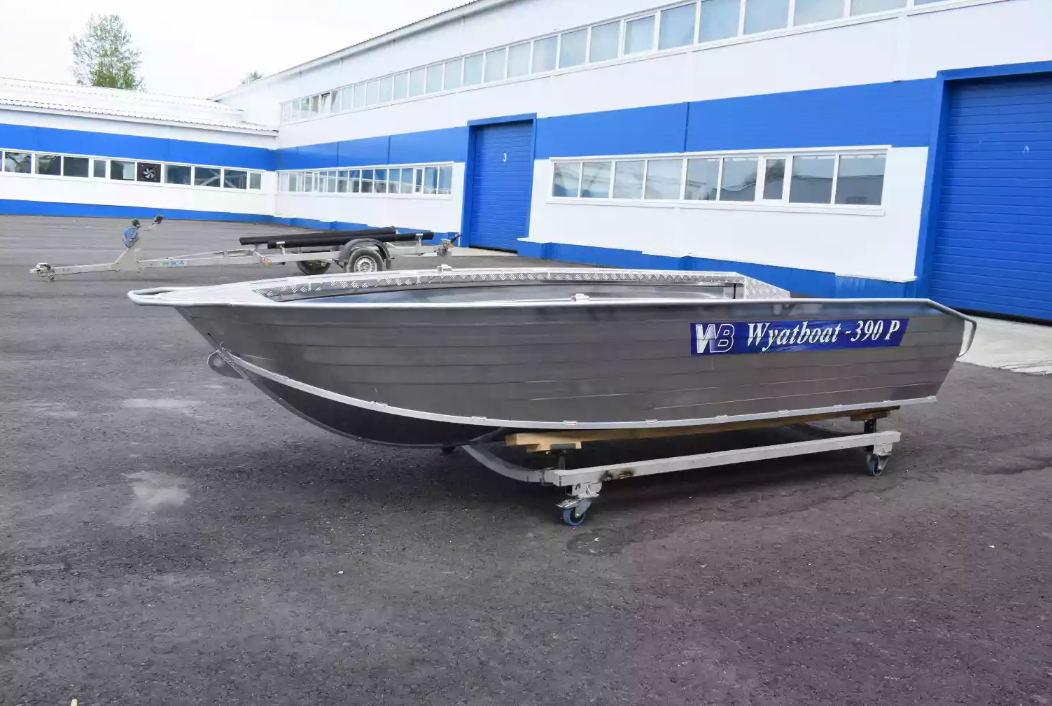 Алюминиевая лодка Wyatboat-390Р Увеличенный борт в Невинномысске