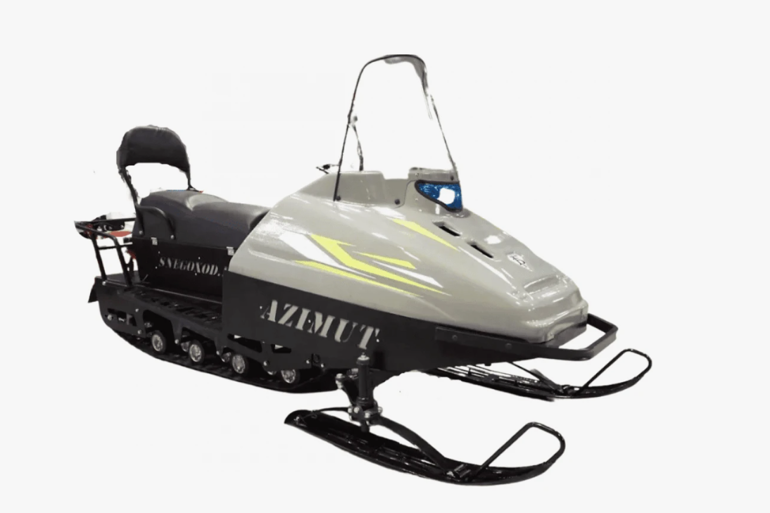 Миниснегоход Бурлак Азимут 20 л.с. , эл.запуск, реверс, тормоз гидравл, капот серый в Невинномысске