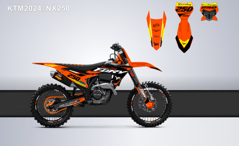 Кроссовый мотоцикл Sanchez Fury NX250 в Невинномысске