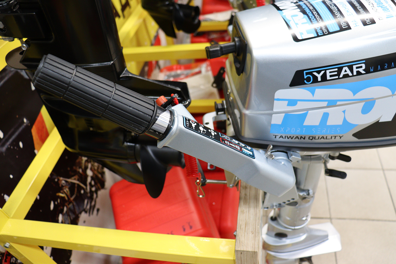 Лодочный мотор PROMAX SP5FHS (внешний бак 12 л) в Невинномысске