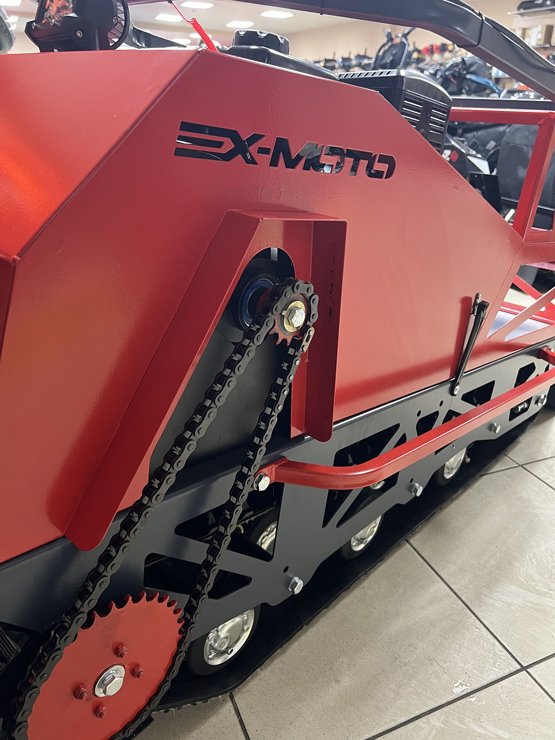 Мотобуксировщик EX-MOTO SNOWDOG S500 15л.с в Невинномысске