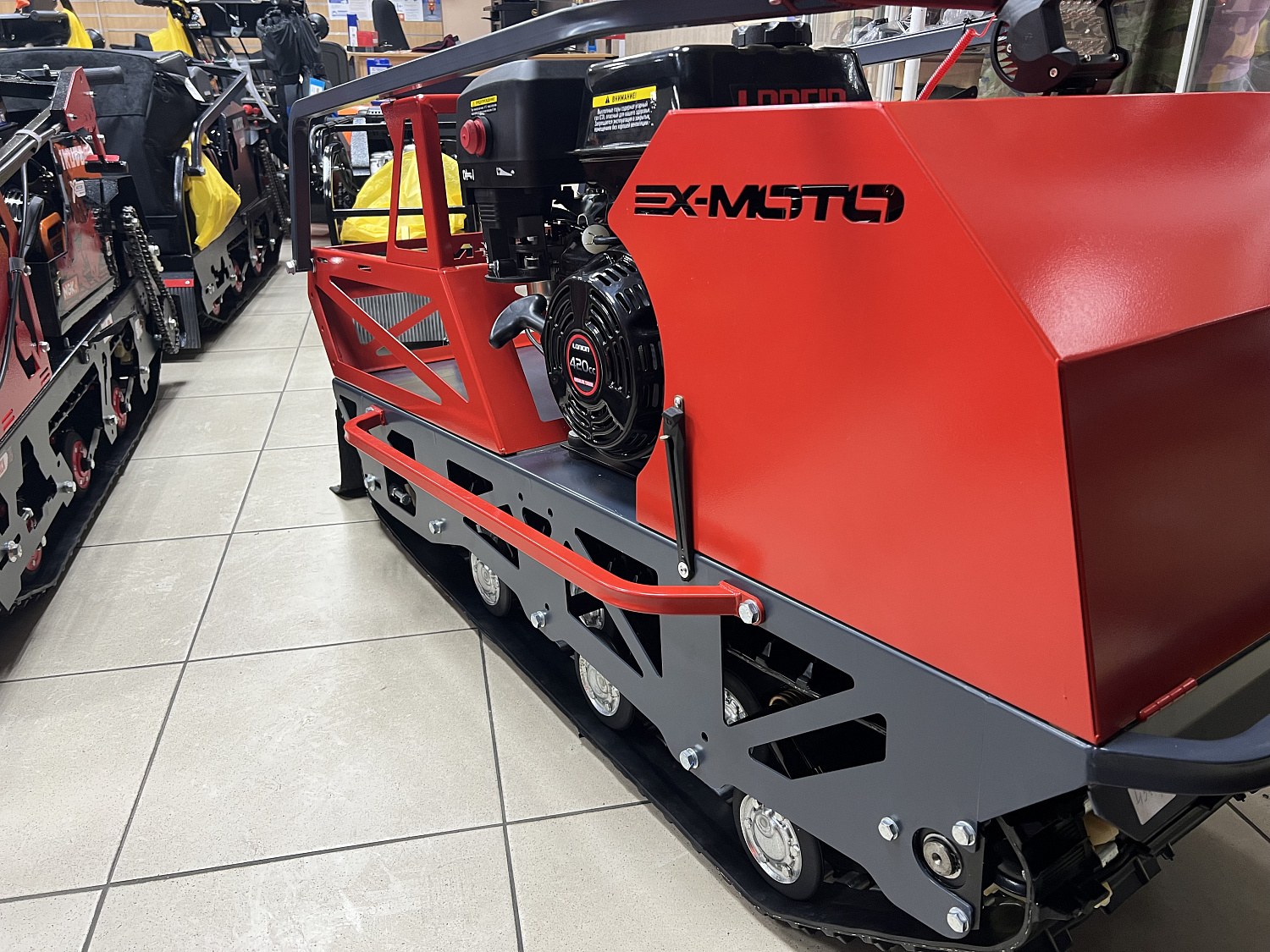 Мотобуксировщик EX-MOTO SNOWDOG S500 15л.с в Невинномысске