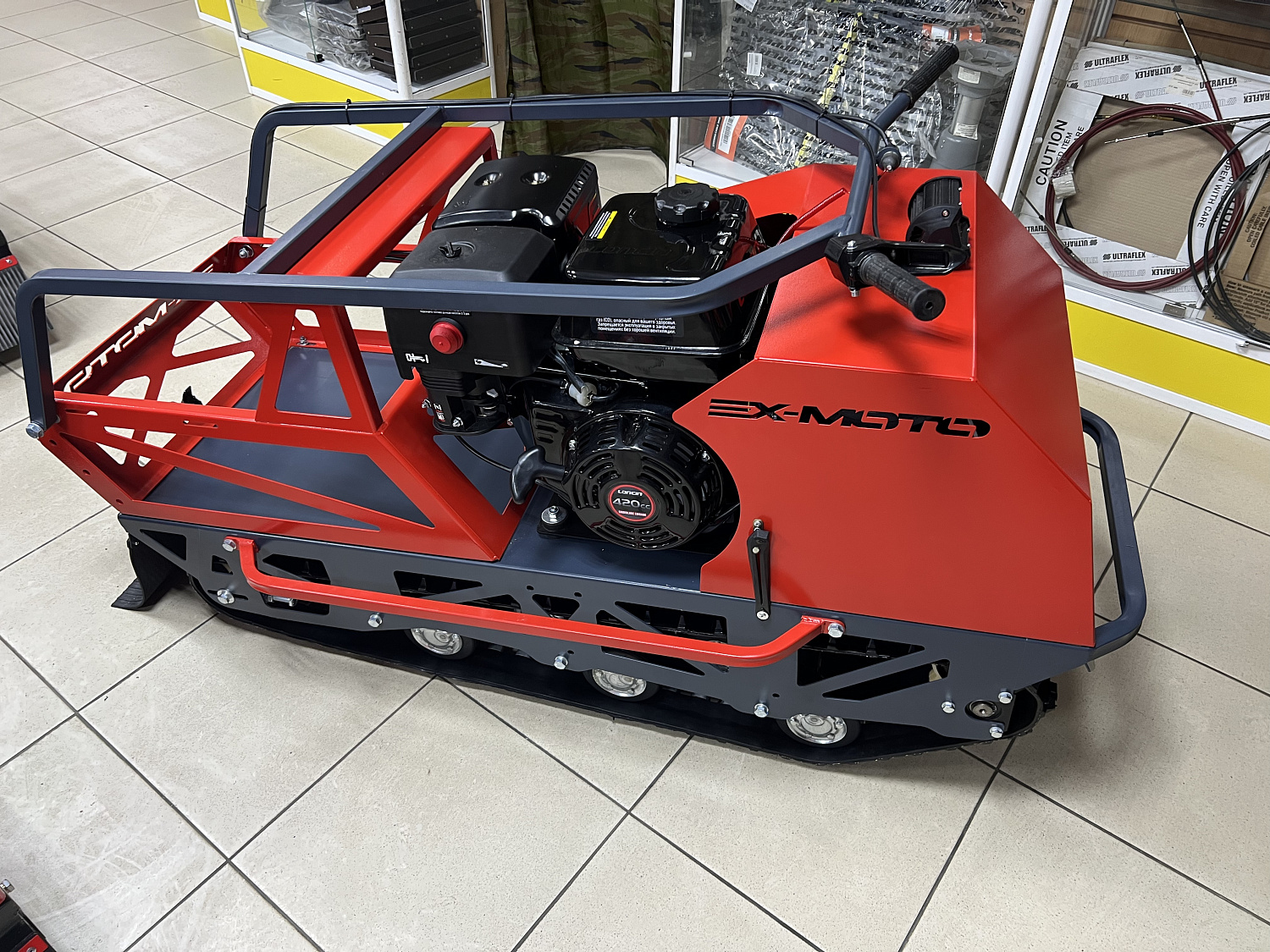 Мотобуксировщик EX-MOTO SNOWDOG S500 15л.с в Невинномысске