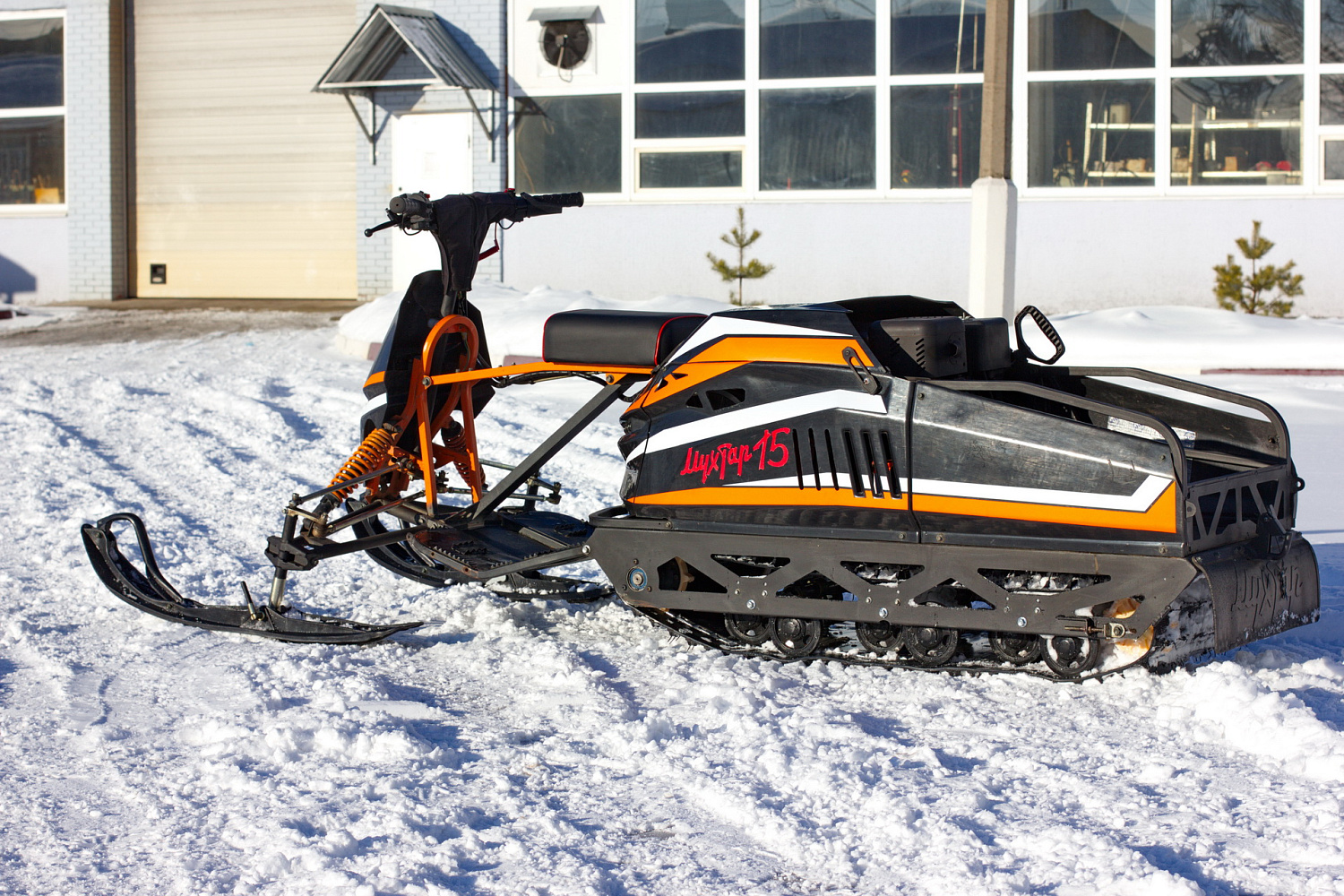 Мотобуксировщик IRBIS Мухтар 15 с лыжным модулем в комплекте в Невинномысске