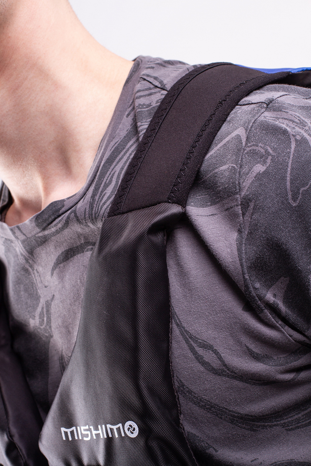 Жилет спасательный MISHIMO PRO Премиум качества Черно-синий в Невинномысске