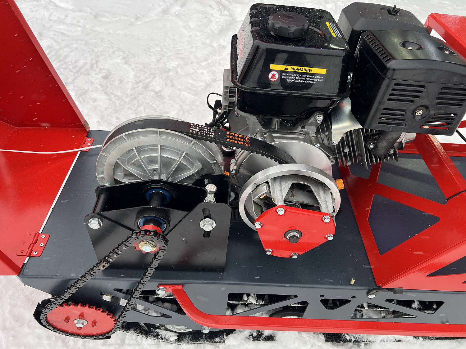 Мотобуксировщик EX-MOTO SNOWDOG S500 15л.с в Невинномысске