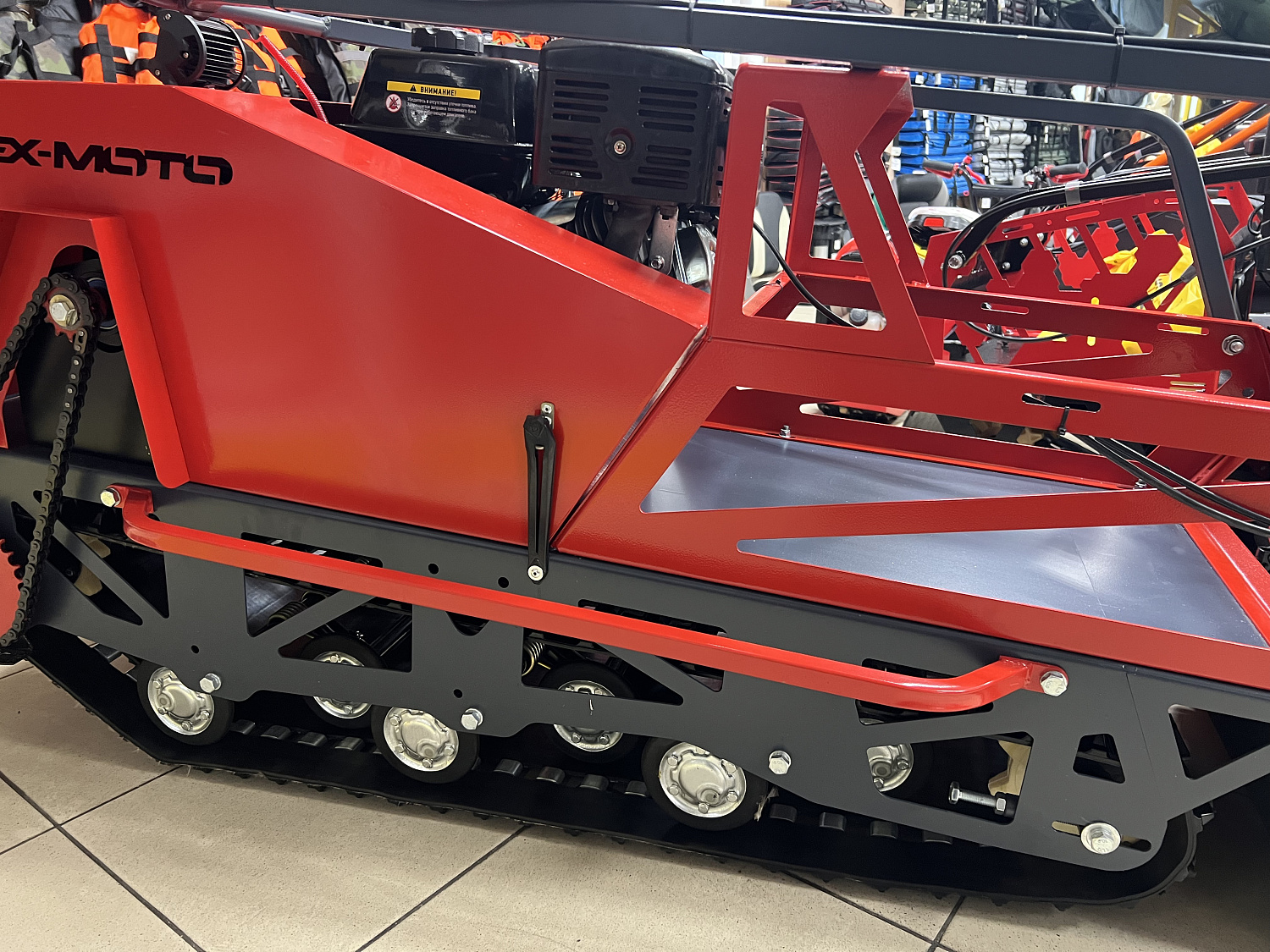 Мотобуксировщик EX-MOTO SNOWDOG S500 15л.с в Невинномысске