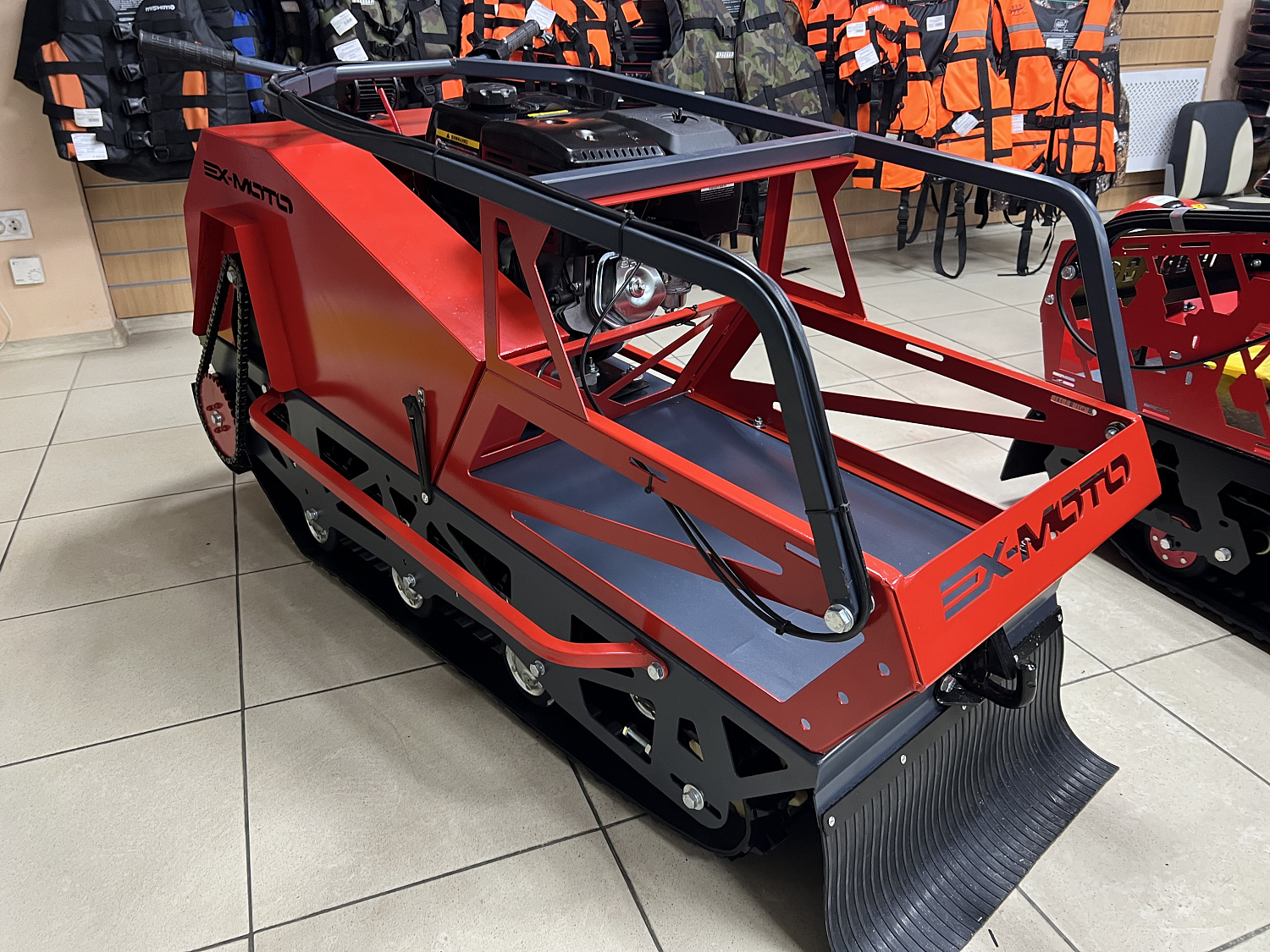 Мотобуксировщик EX-MOTO SNOWDOG S500 15л.с в Невинномысске