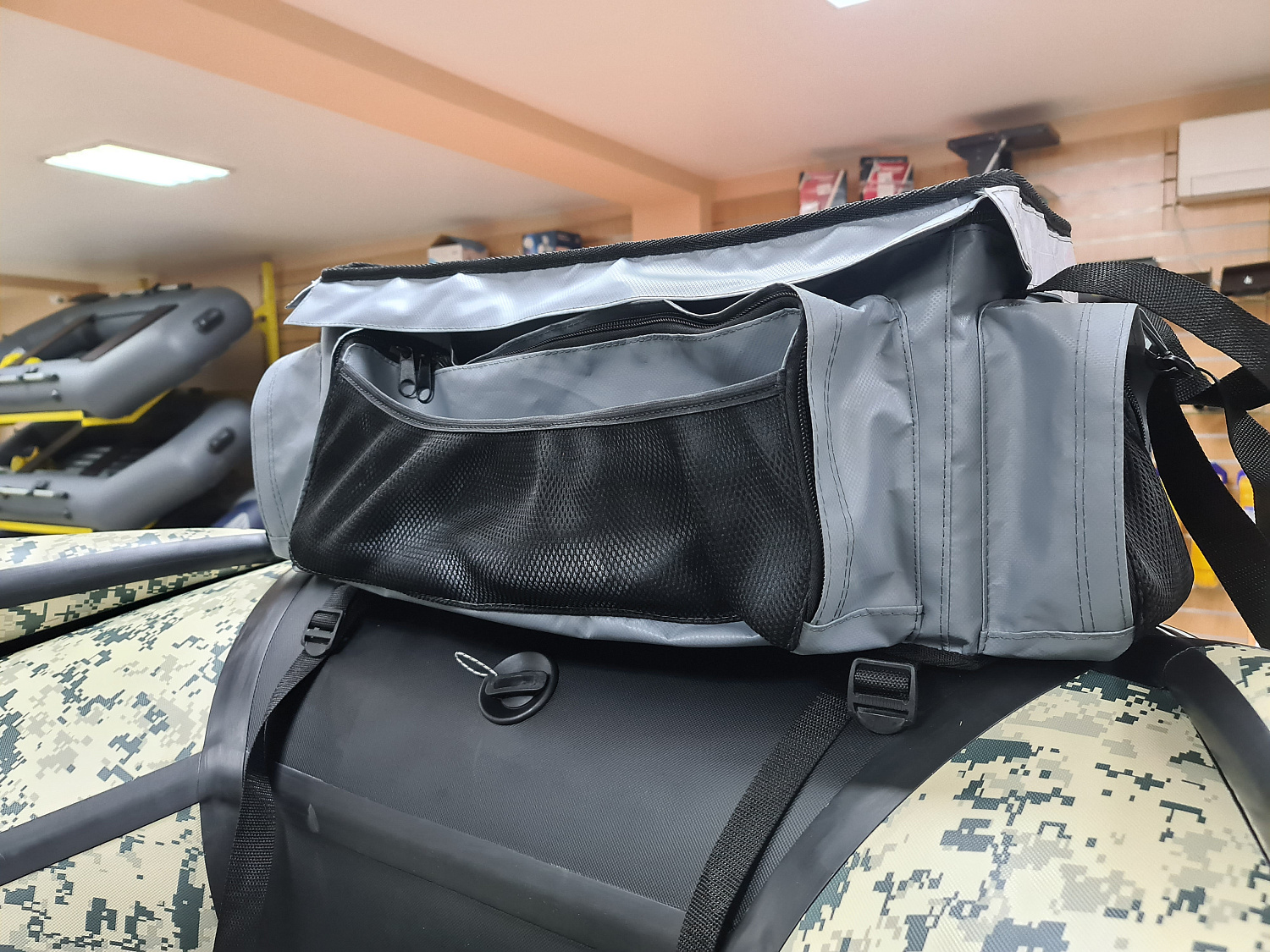 СУМКА ЛЮКС НА БАЛЛОН ДЛЯ ЛОДОК ПВХ 50Х25Х25 СМ в Невинномысске